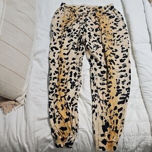 Leopard Print Joggers